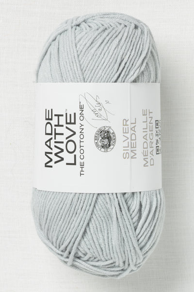 Lion Brand Made With Love The Cottony One 150BL Silver Medal
