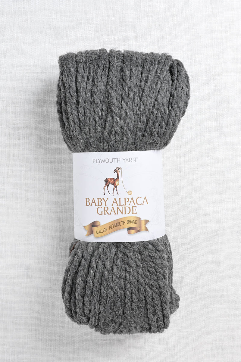 Plymouth Baby Alpaca Grande 402 Medium Grey