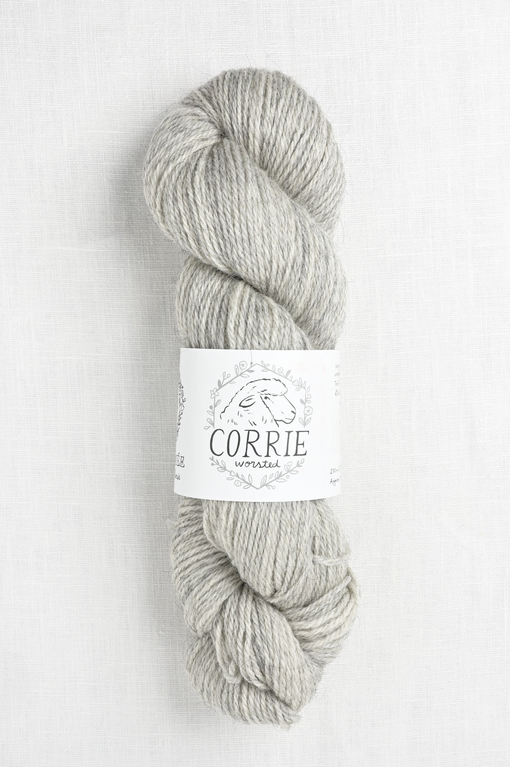 La Bien Aimee Corrie Worsted French Grey – Wool and Company