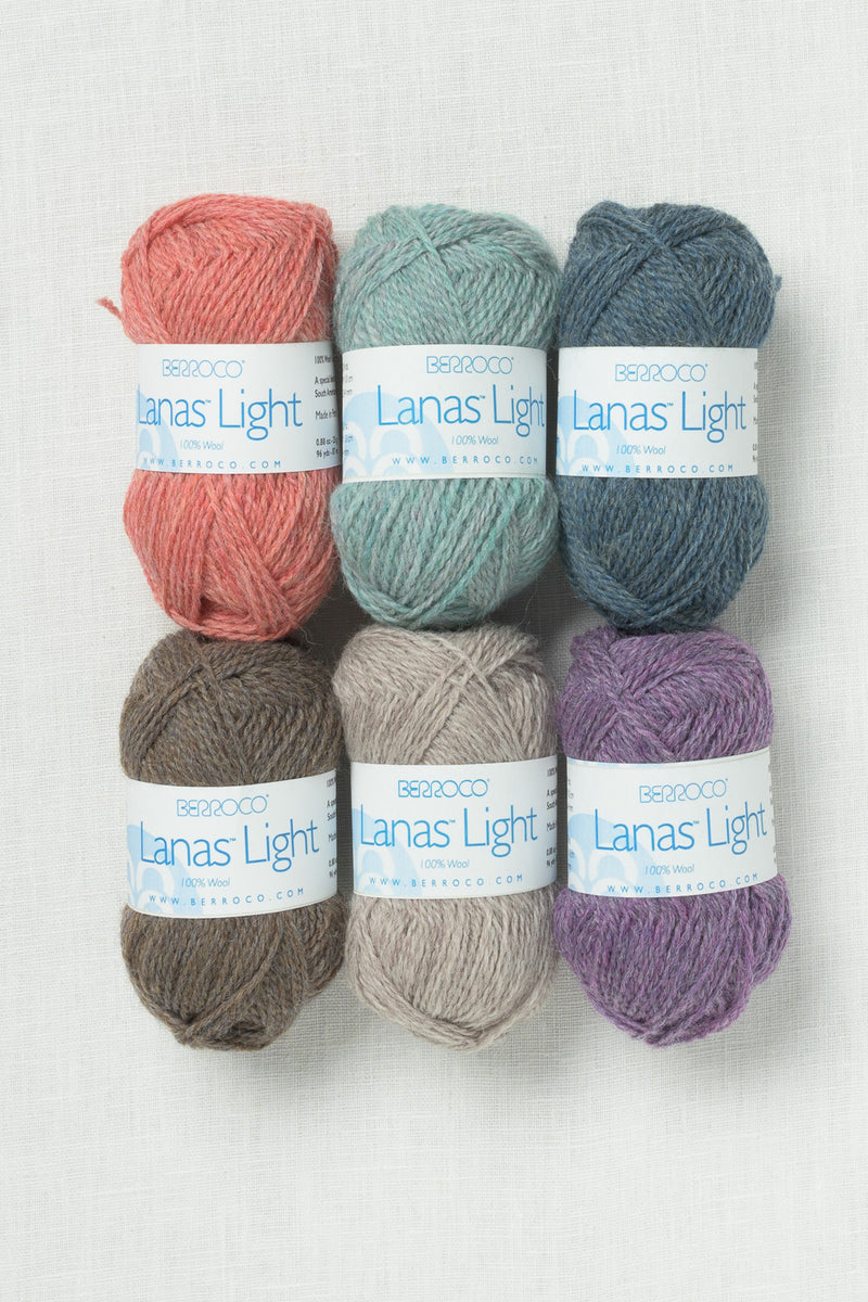 Berroco Lanas Light Mini Color Pack #3 Cool Beach