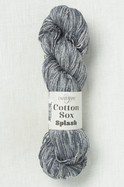 Cascade Cotton Sox Splash 409 Monochrome