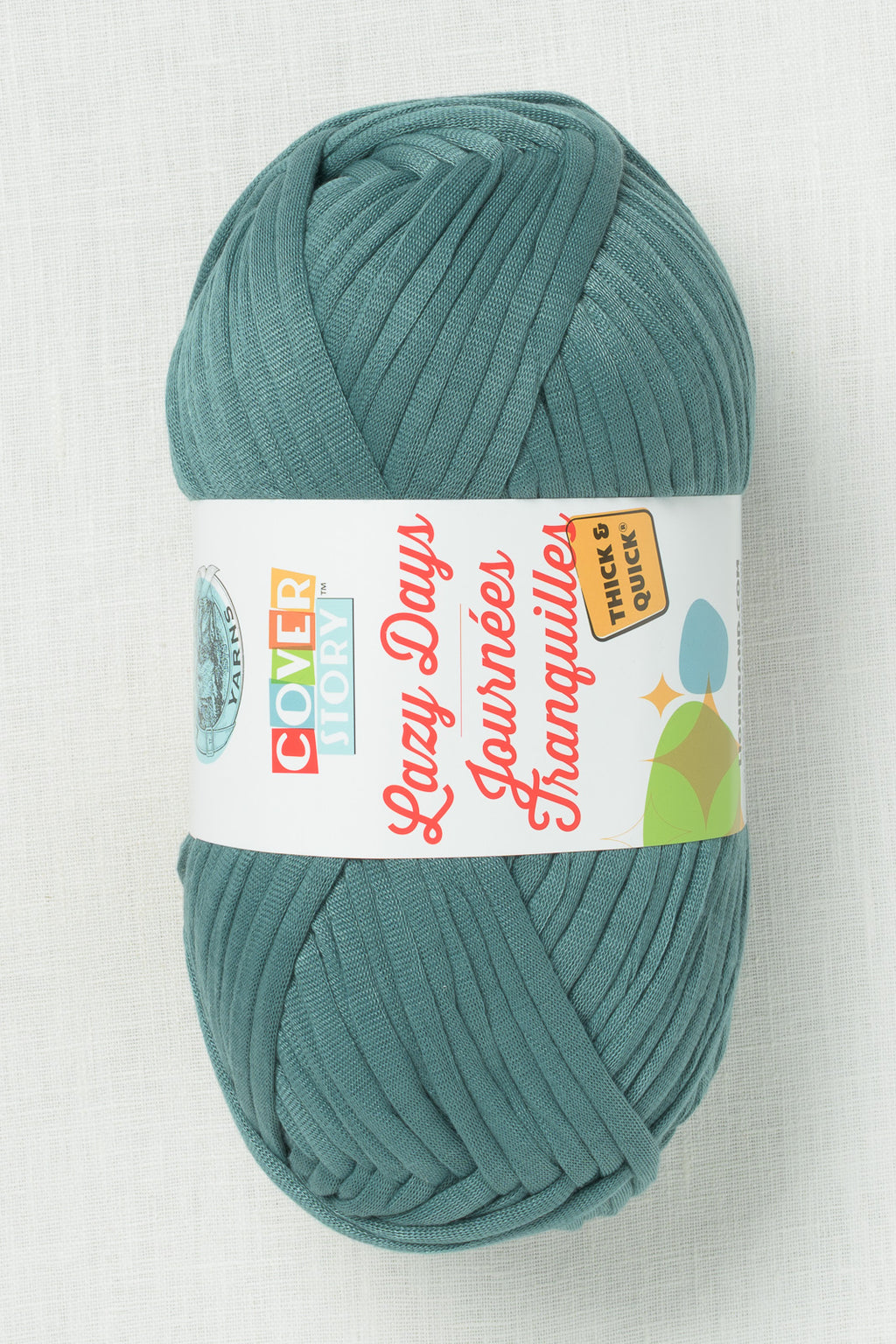 Lion Brand Cover Story Lazy Days Thick & Quick 176H Mallard