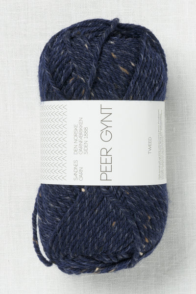 Sandnes Garn Peer Gynt Tweed 5585 Marine Blue Tweed
