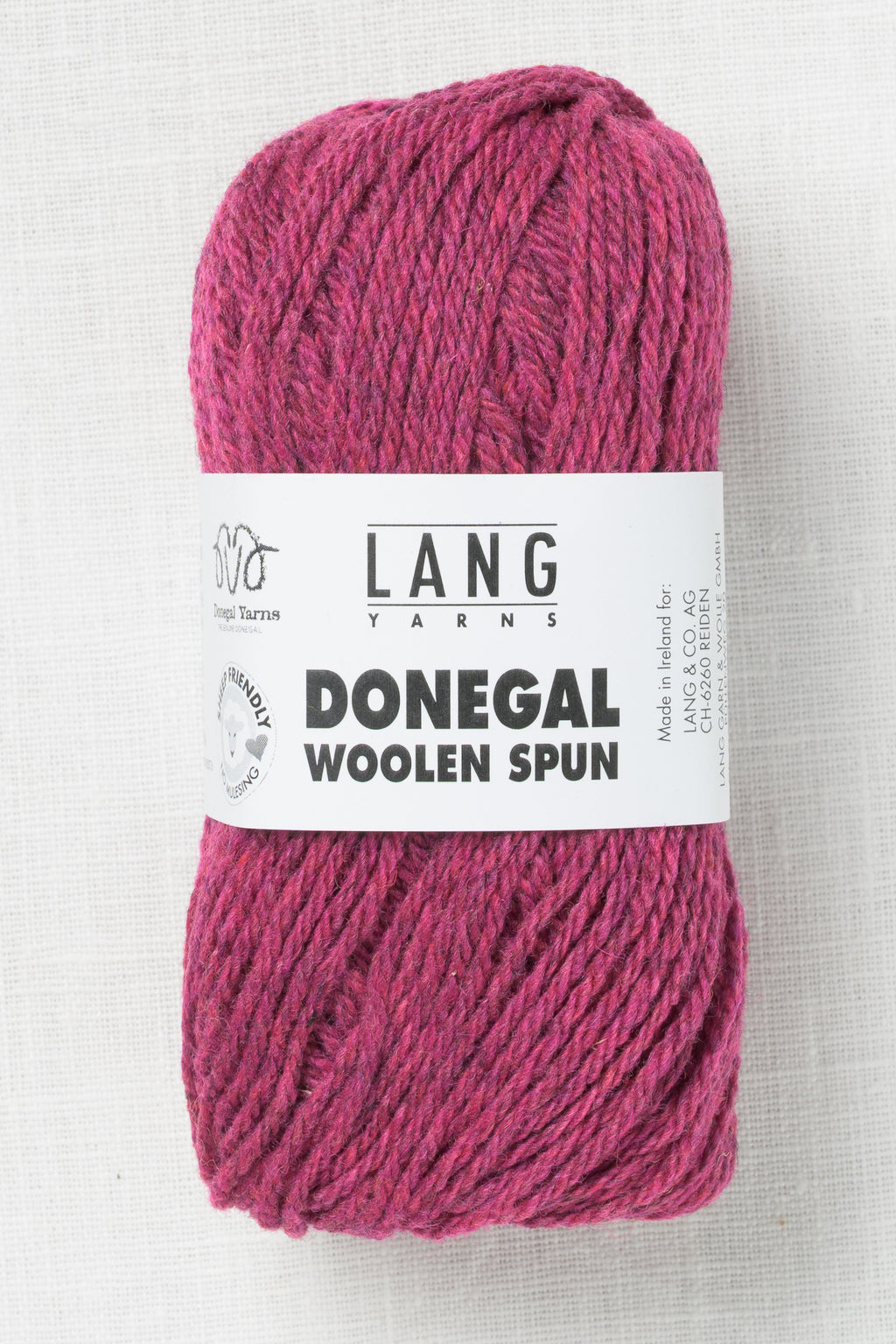 Lang Yarns Donegal Woolen Spun 66 Berry