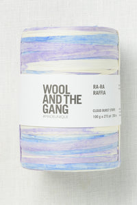 Wool and the Gang Ra-Ra Raffia Cloud Burst Stripe