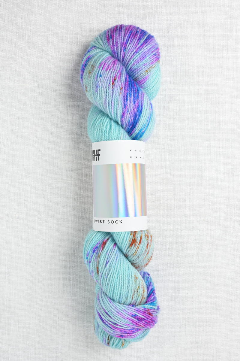 Hedgehog Fibres Twist Sock Monet