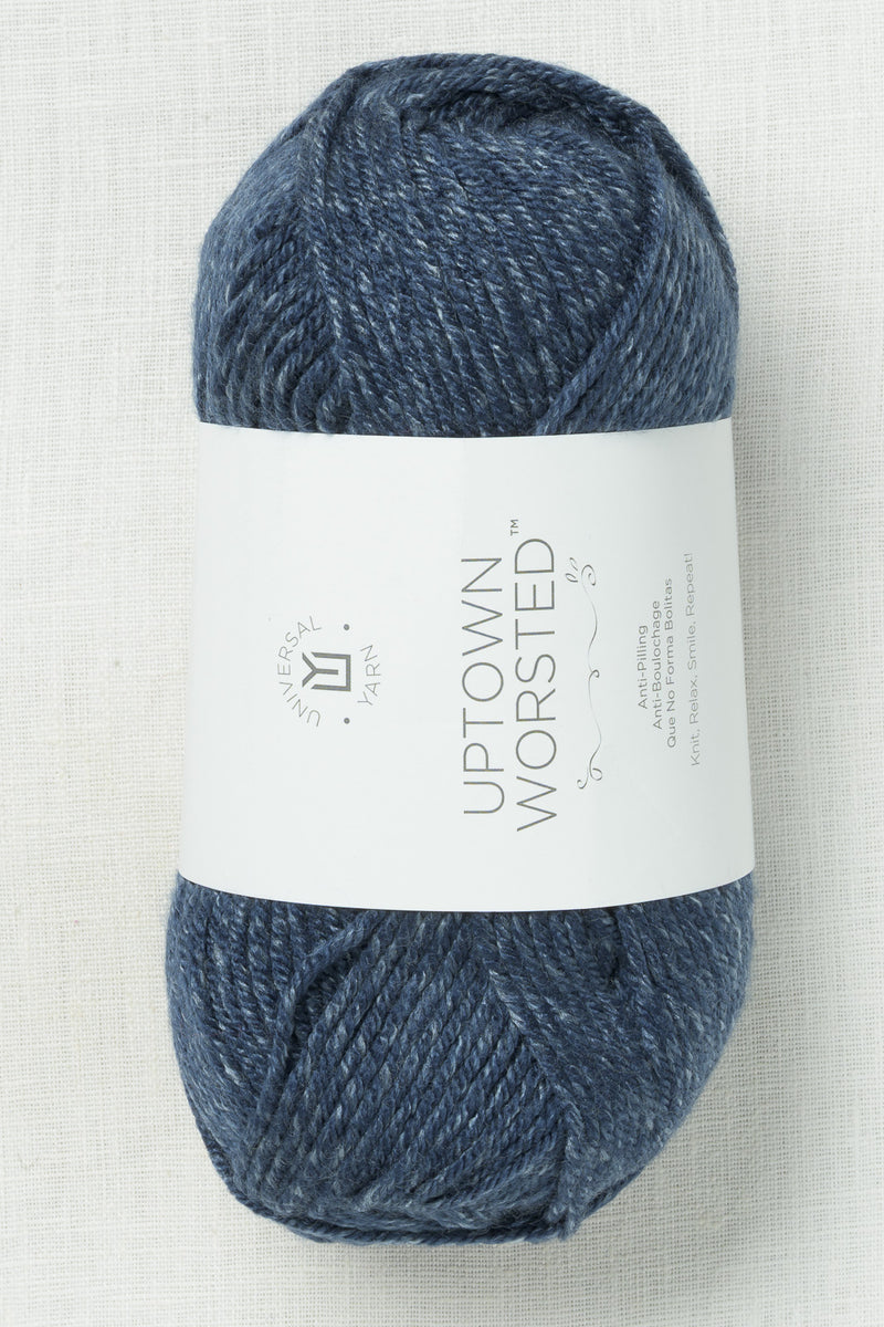 Universal Yarn Uptown Worsted 368 Midnight Heather