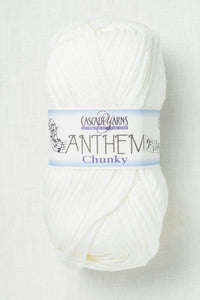 Cascade Anthem Chunky 08 White