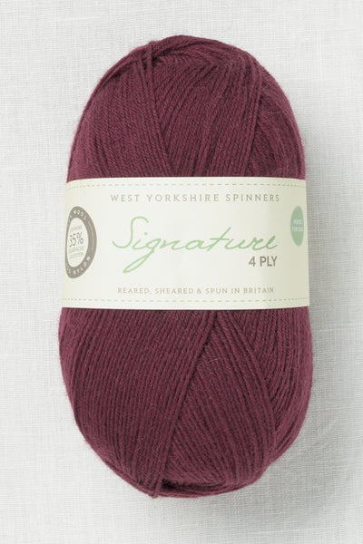 WYS Signature 4 Ply 1300 Mulberry