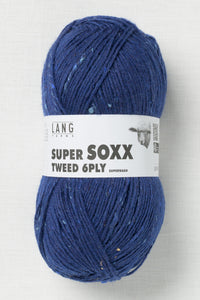 Lang Yarns Super Soxx Tweed 6 Ply 6 Blue