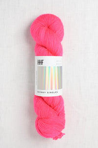 Hedgehog Fibres Skinny Singles Flamingo