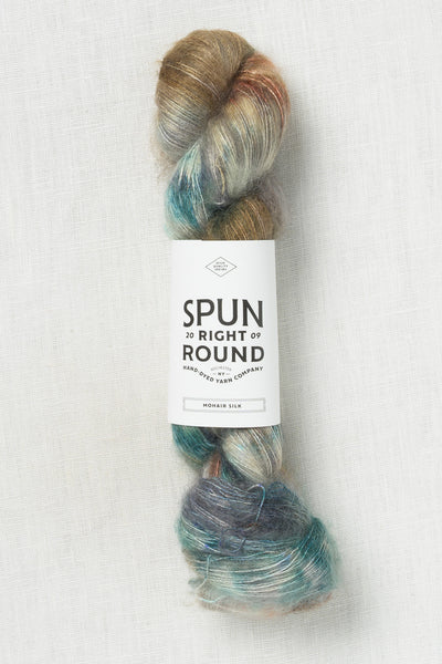 Spun Right Round Mohair Silk Lace Wool and Pine