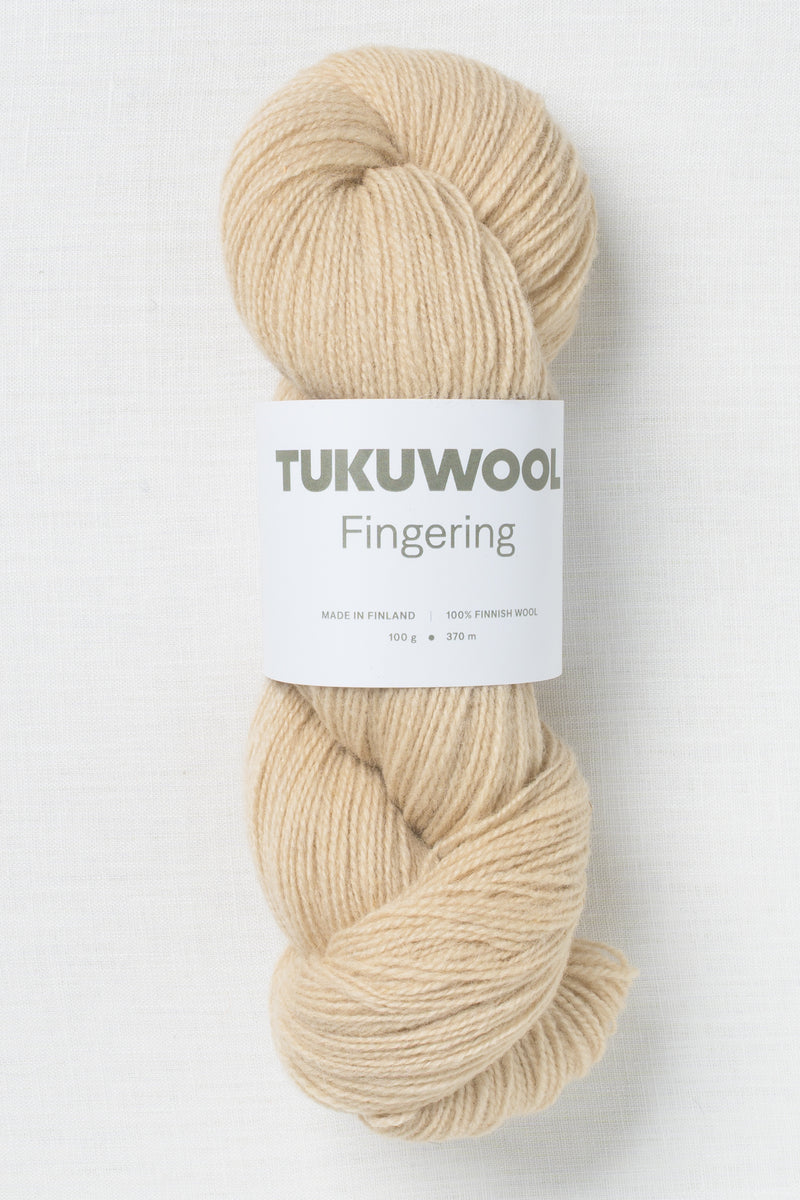 Tukuwool Fingering 39 Manna (Semolina)