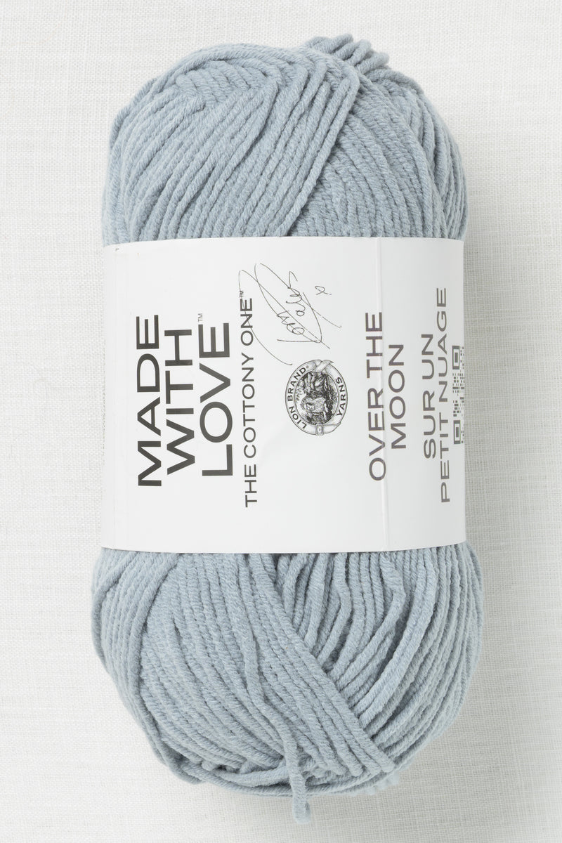 Lion Brand Made With Love The Cottony One 105AX Over The Moon
