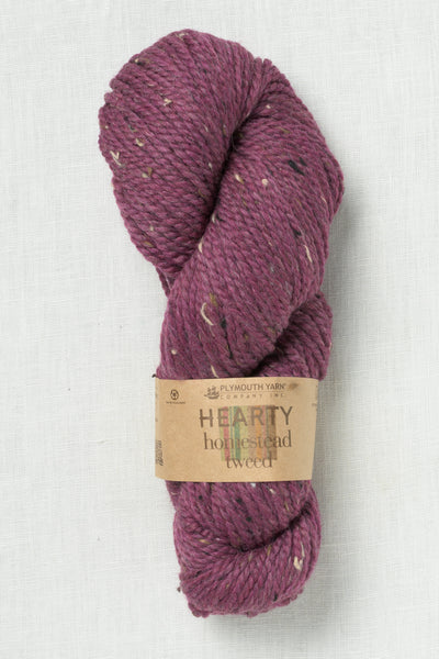 Plymouth Hearty Homestead Tweed 709 Raspberry Tweed