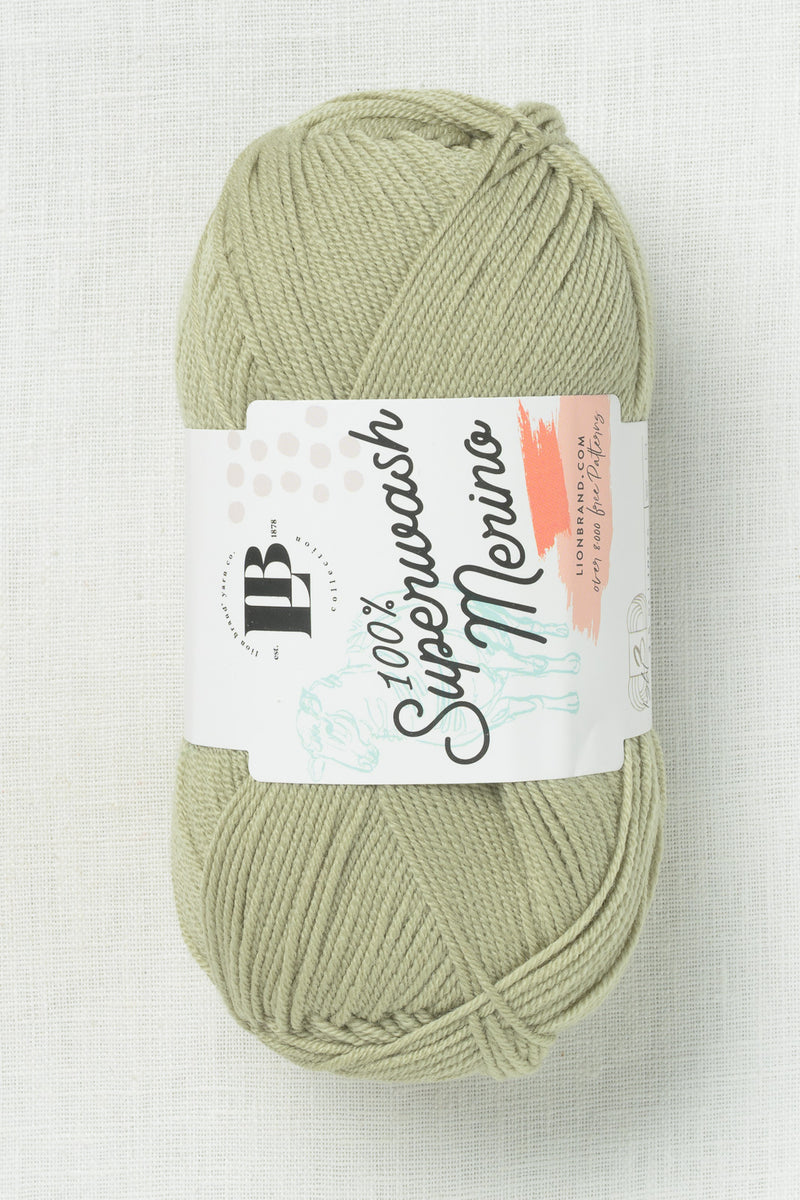 Lion Brand Superwash Merino 171W Elm