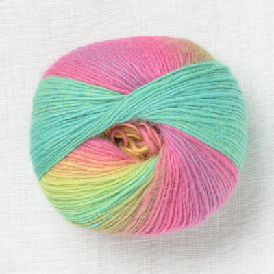 Lang Yarns Aurora 6 Turquoise Pink Orange Yellow