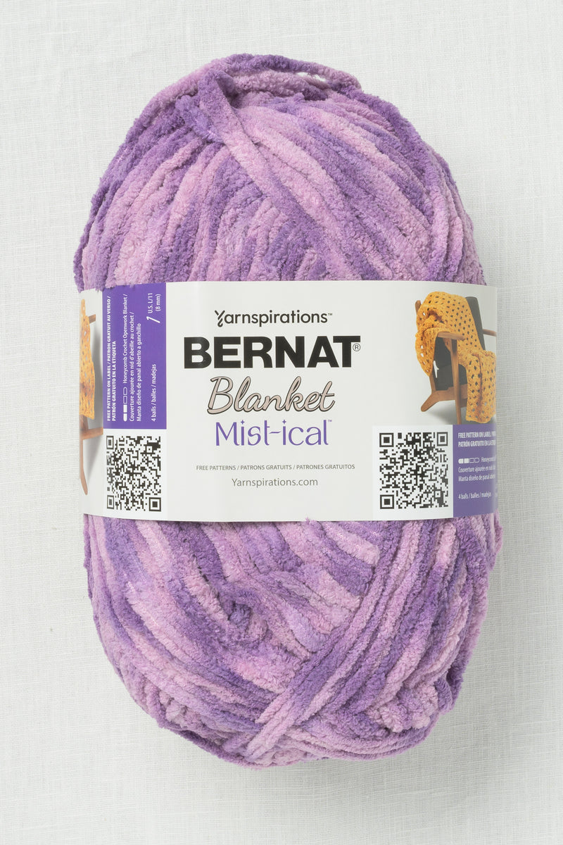 Bernat Blanket Mist-ical Purple Sky