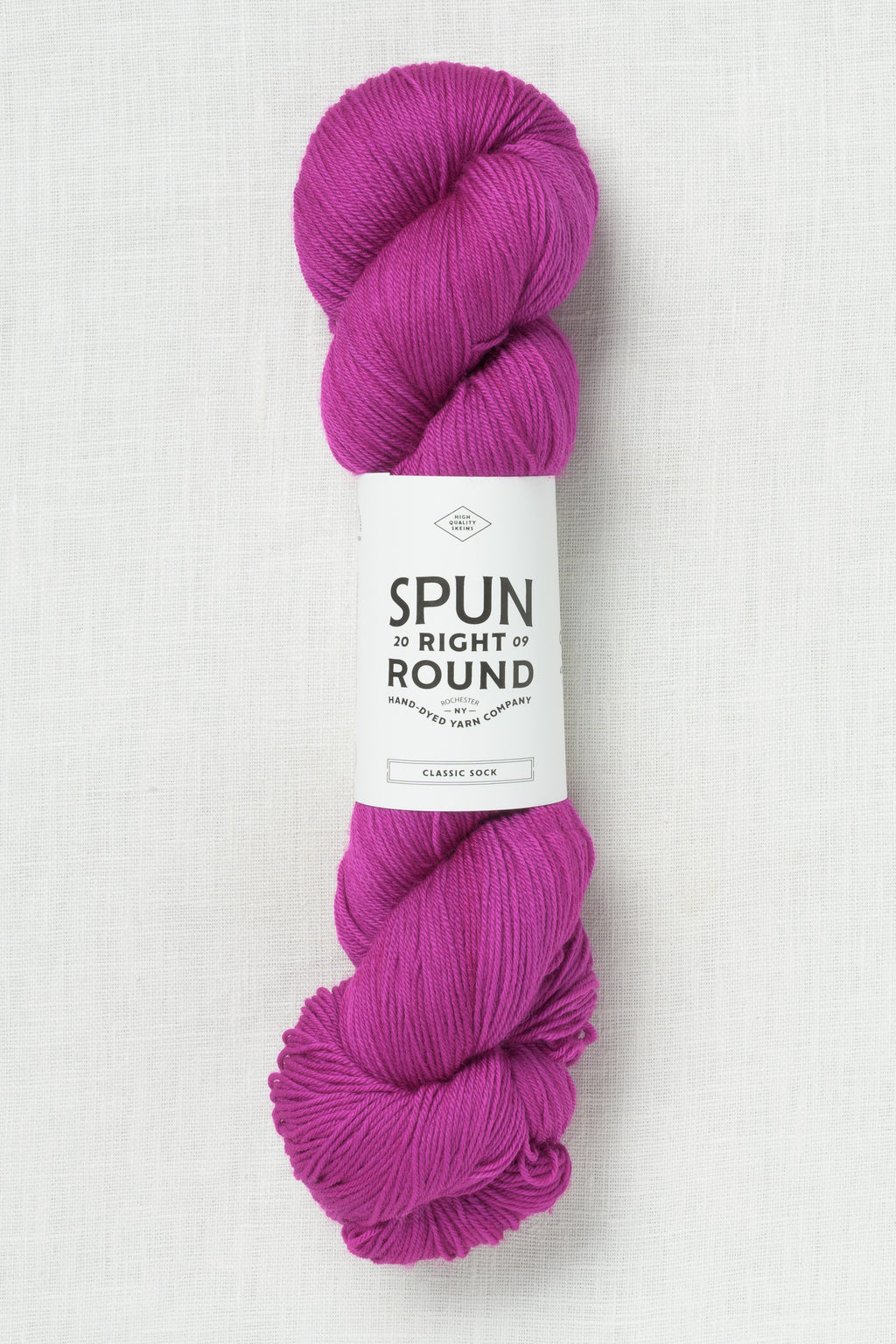 Spun Right Round Merino Aran Berry Sweet of U