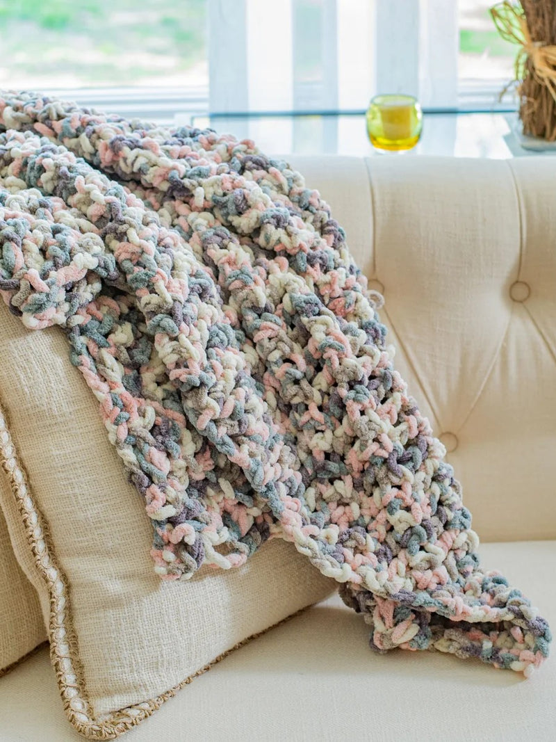 Mikayla Afghan (Crochet) by Lion Brand Yarn