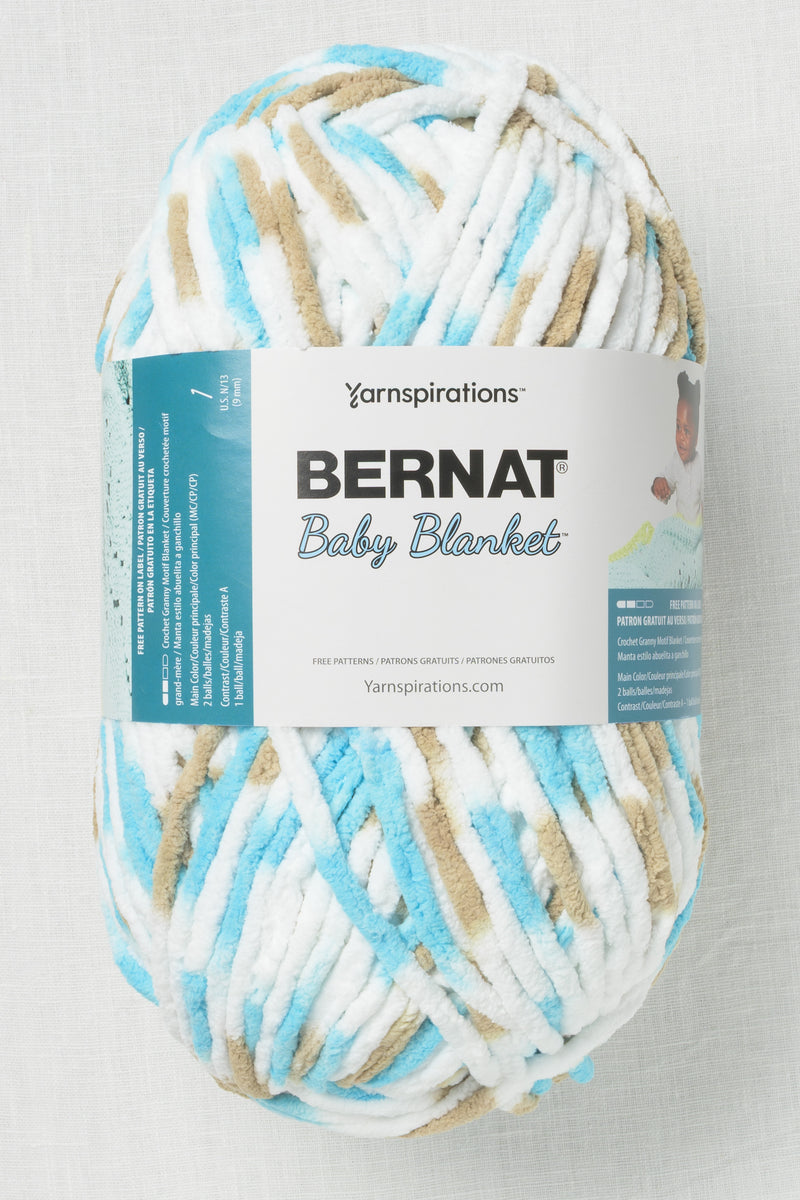 Bernat Baby Blanket Big Ball Little Teal Dove