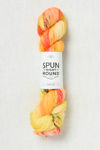 Spun Right Round Merino Aran Bright Idea