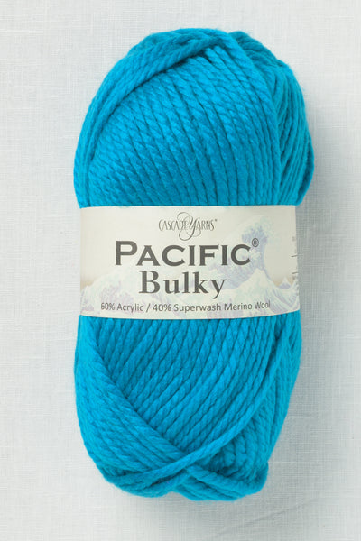 Cascade Pacific Bulky 203 Highlighter Turquoise