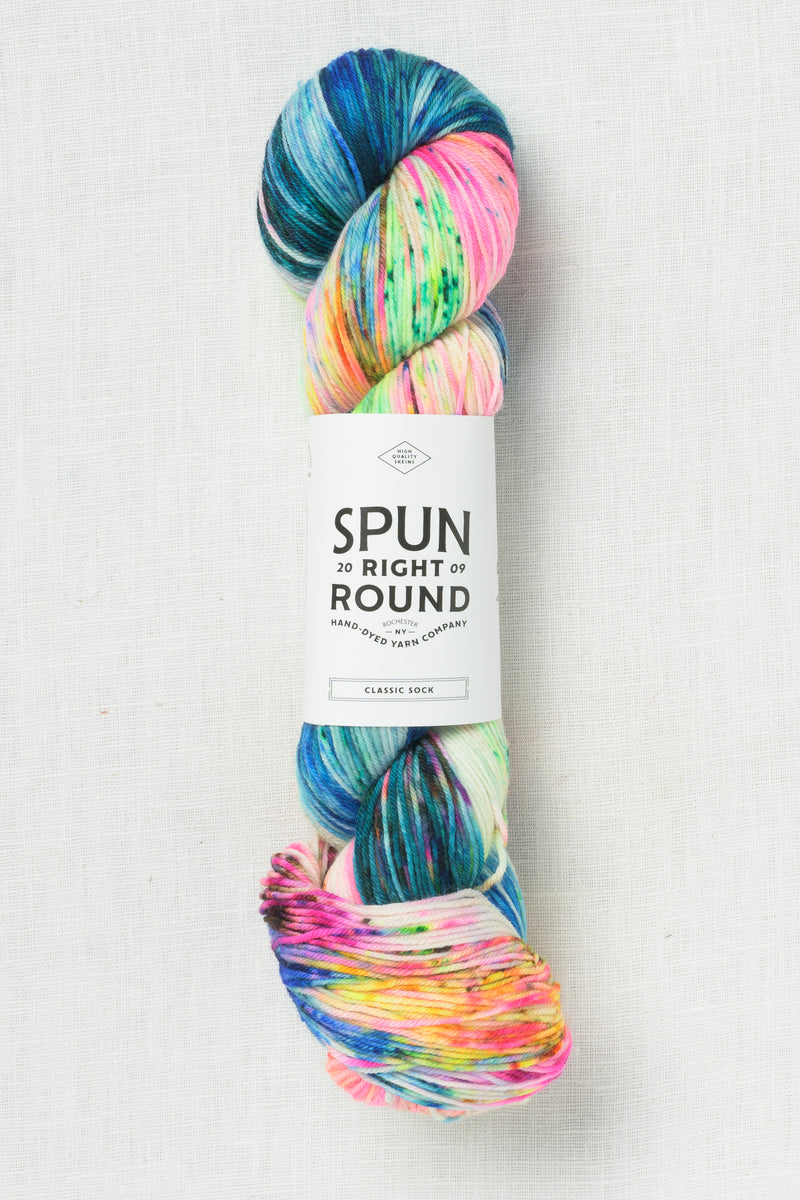 Spun Right Round Merino Aran Beach Ball