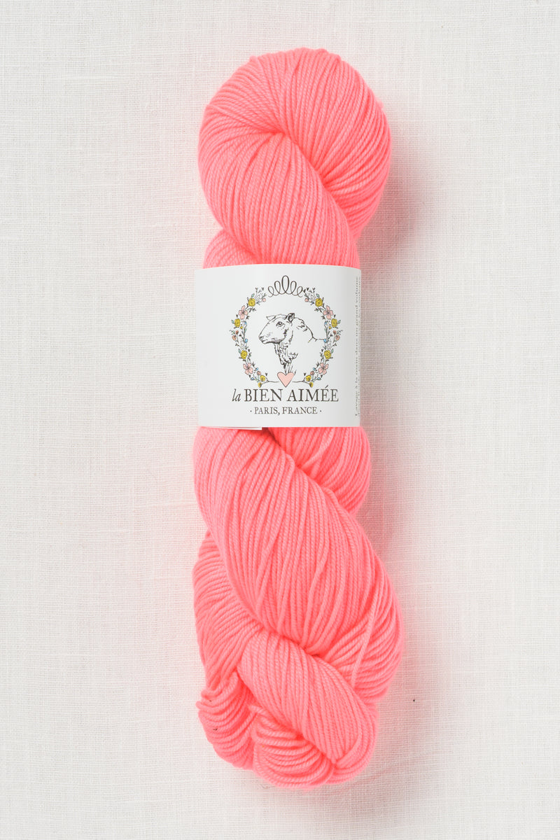 La Bien Aimee Merino Sport Fluoro Morganite