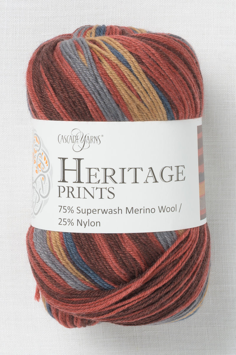 Cascade Heritage Prints 183 Tortoiseshell Stripe