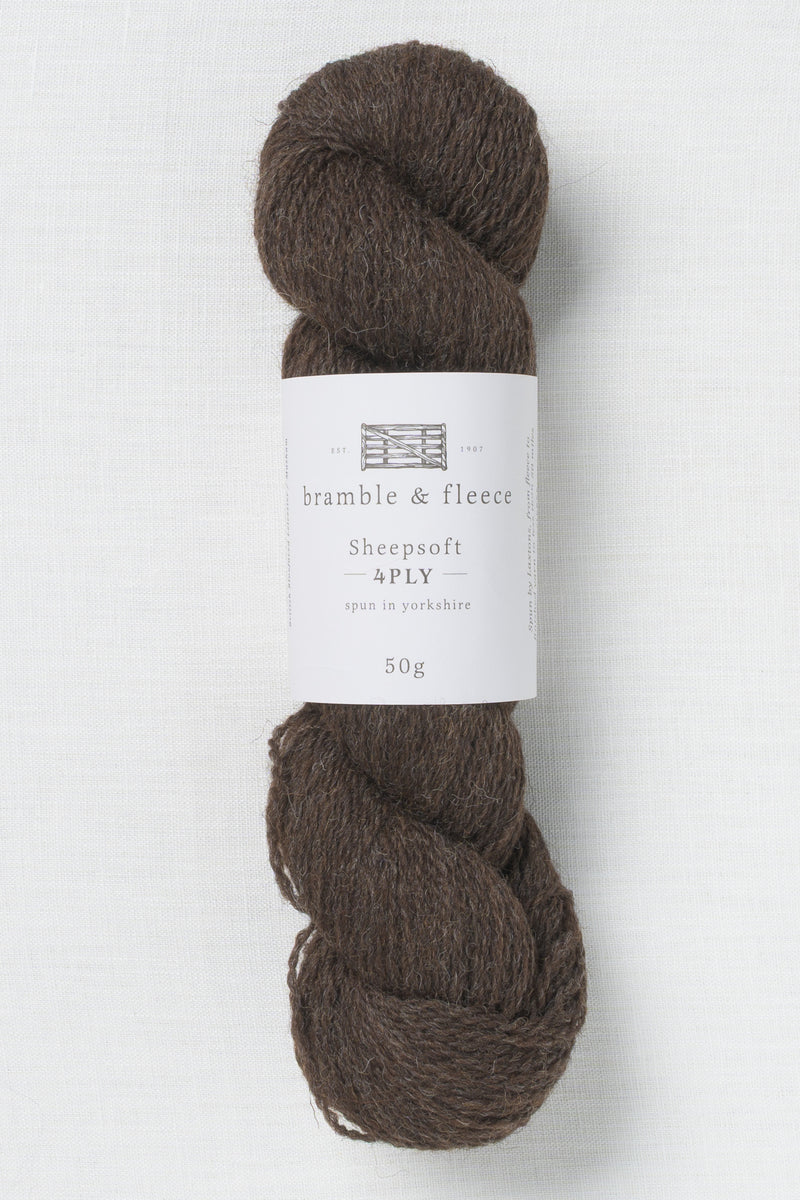Bramble & Fleece Sheepsoft 4ply 206 Eskdale (Undyed)