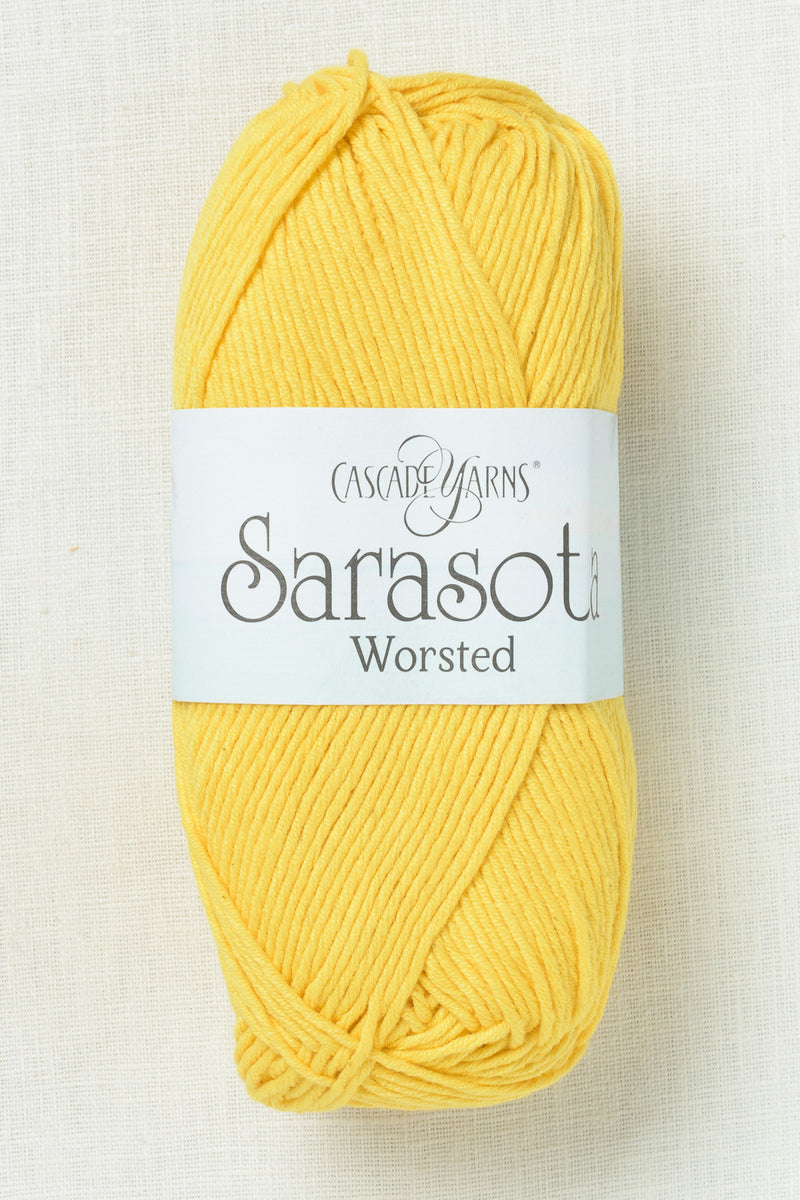 Cascade Sarasota Worsted 209 Yellow