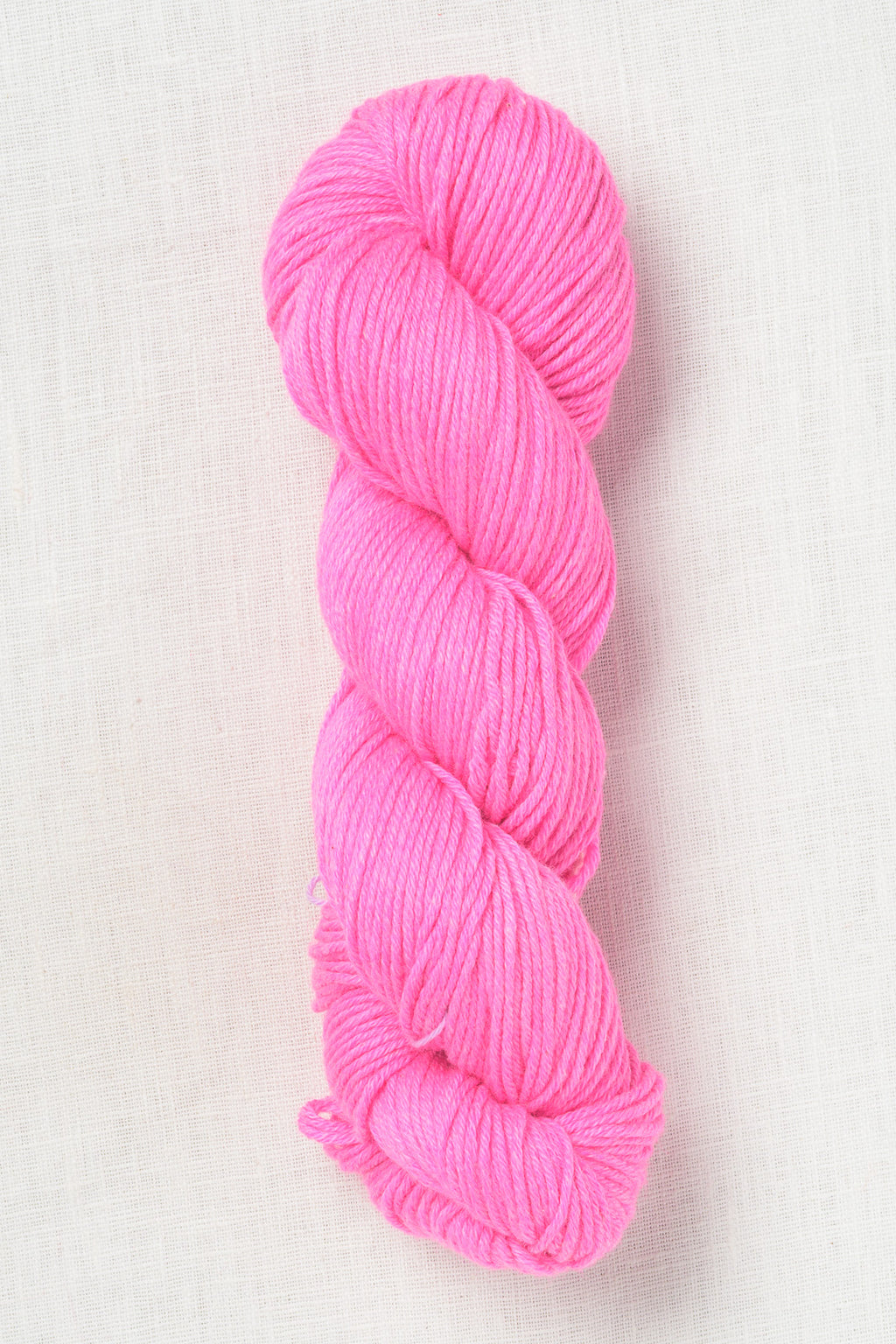 Madelinetosh Wool + Cotton Fluoro Rose