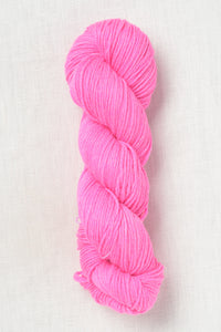 Madelinetosh Wool + Cotton Fluoro Rose