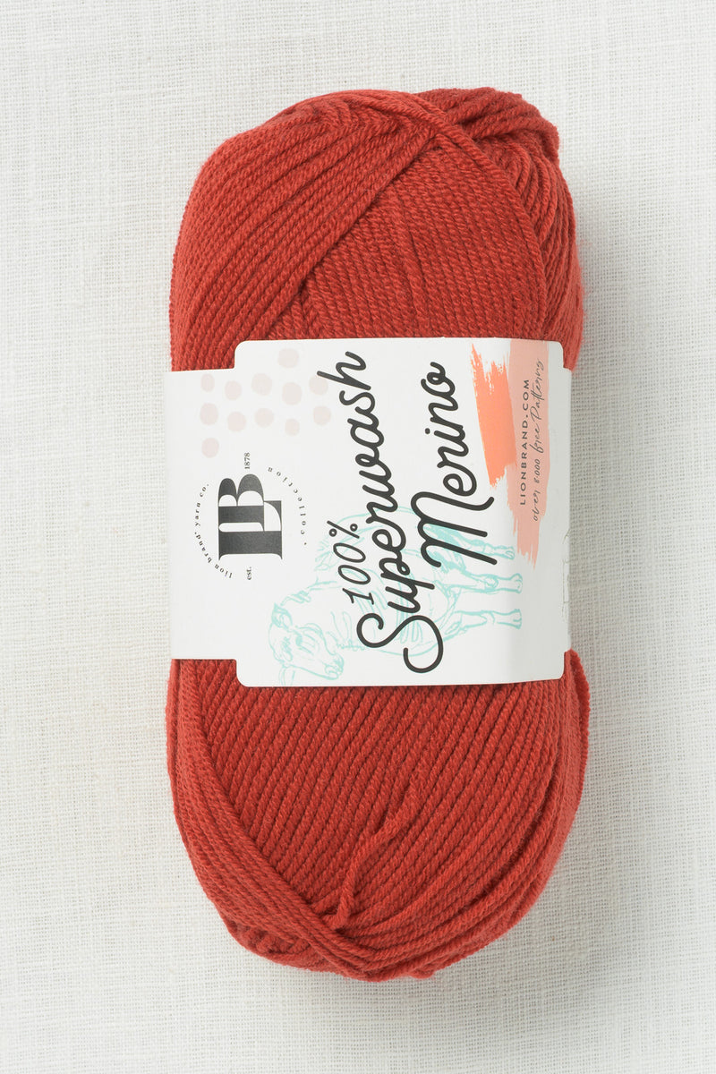 Lion Brand Superwash Merino 133I Paprika