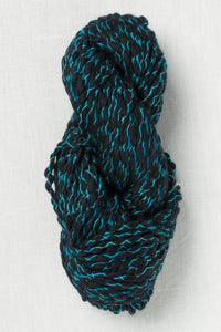 Malabrigo Caracol 683 Cian on Black