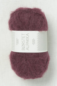 Sandnes Garn Borstet Alpakka 4372 Deep Burgundy
