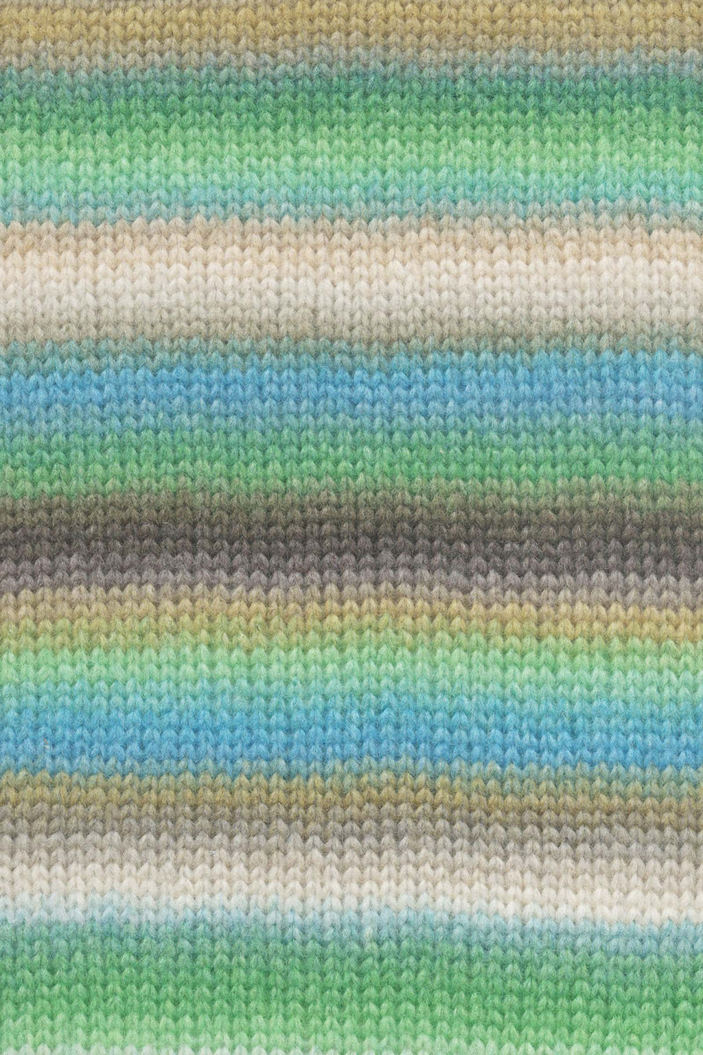 Lang Yarns Cloud 16 Green Turquoise Brass swatch