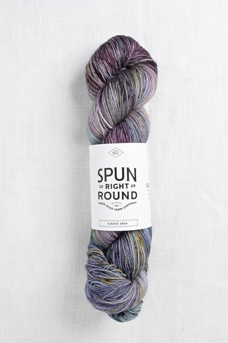 Spun Right Round Tweed DK Dirty Denim