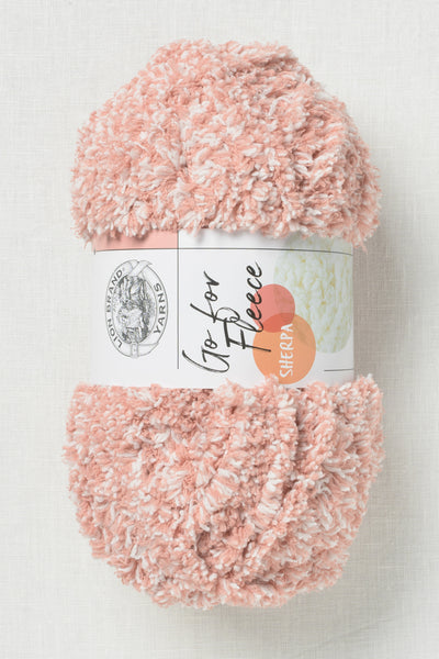 Lion Brand Go For Fleece Sherpa 203CQ Blush
