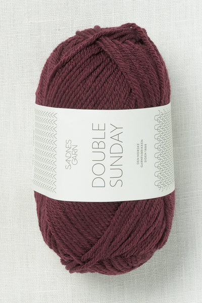 Sandnes Garn Double Sunday 4372 Deep Burgundy