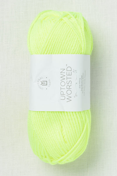 Universal Yarn Uptown Worsted 337 Neon Yellow