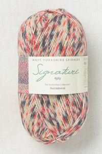 WYS Signature 4 Ply 1241 Red Admiral