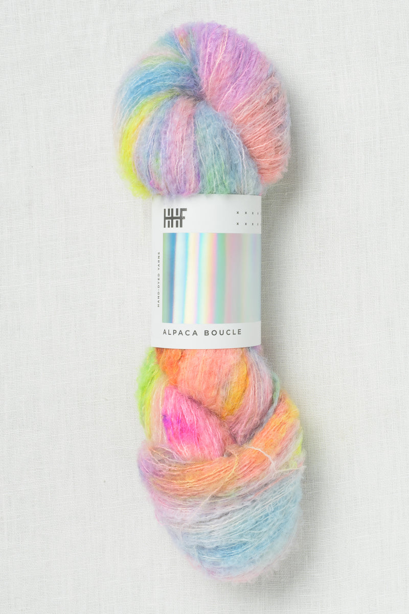 Hedgehog Fibres Alpaca Boucle Sugar