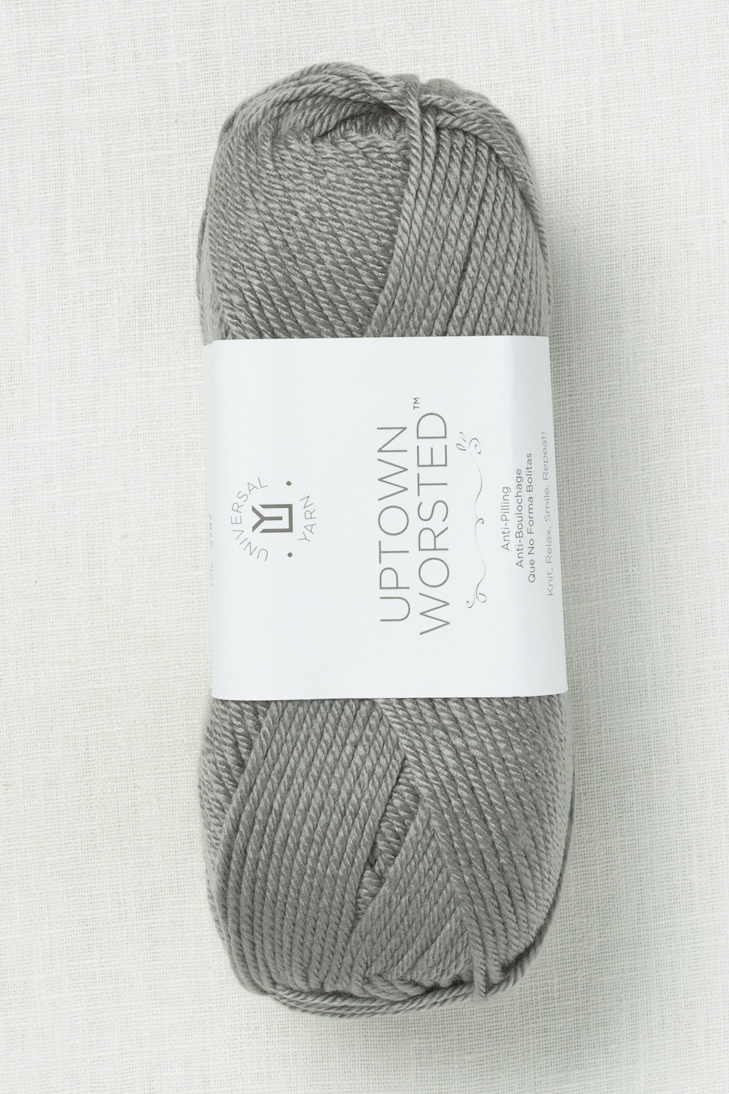 Universal Yarn Uptown Worsted 323 Steel Grey
