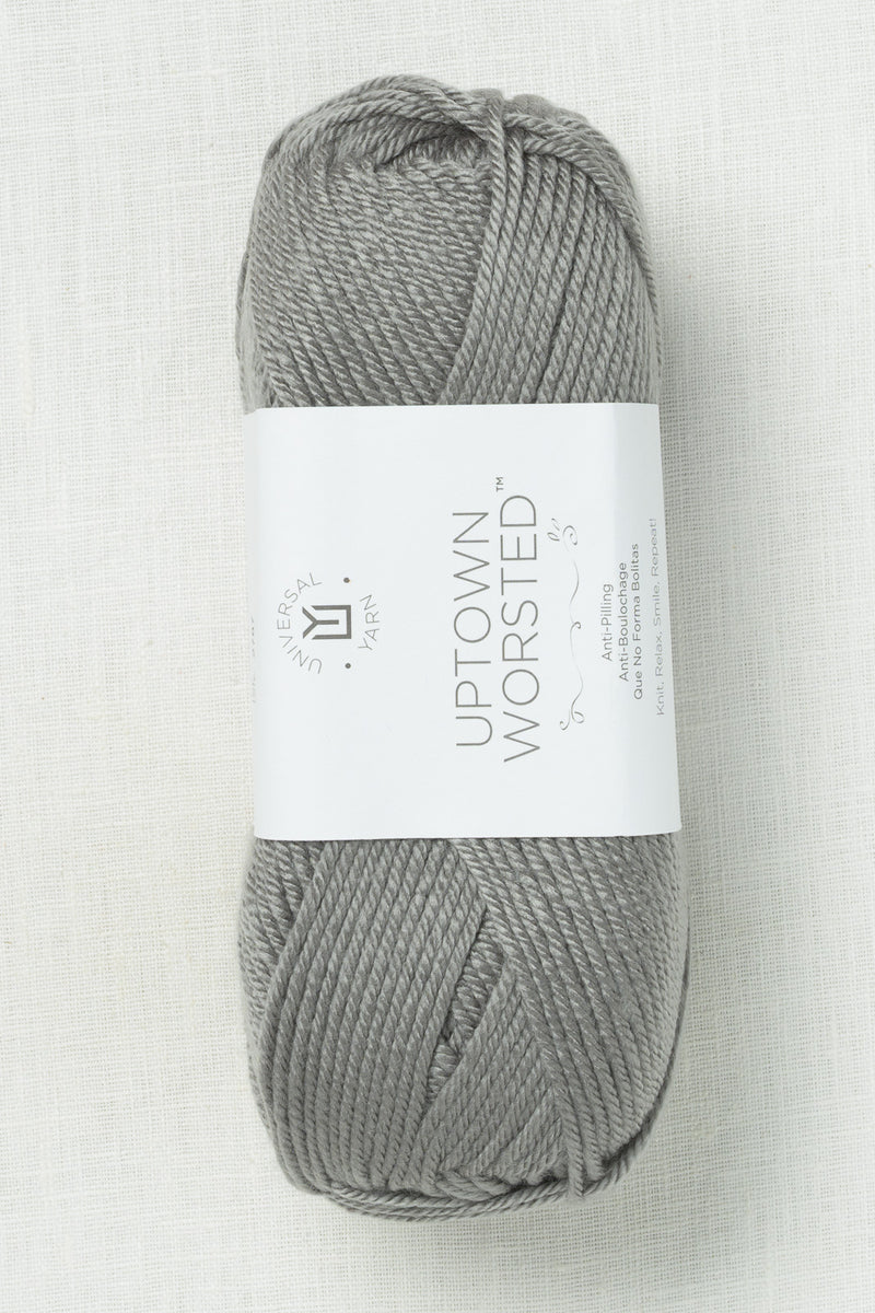 Universal Yarn Uptown Worsted 323 Steel Grey
