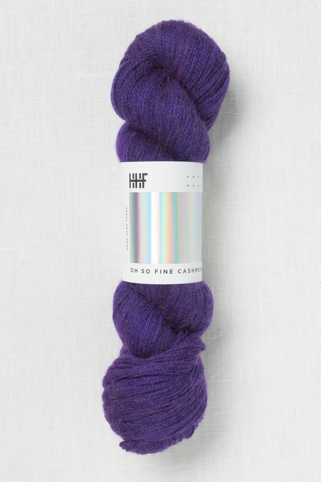Hedgehog Fibres Oh So Fine Cashmere Purple Reign