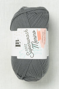Lion Brand Superwash Merino 149 Charcoal
