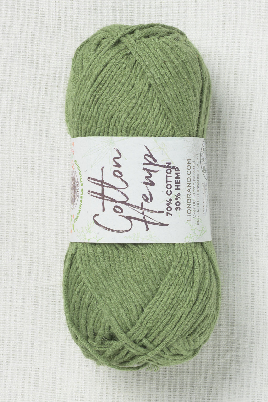 Lion Brand Cotton Hemp 172T Olive