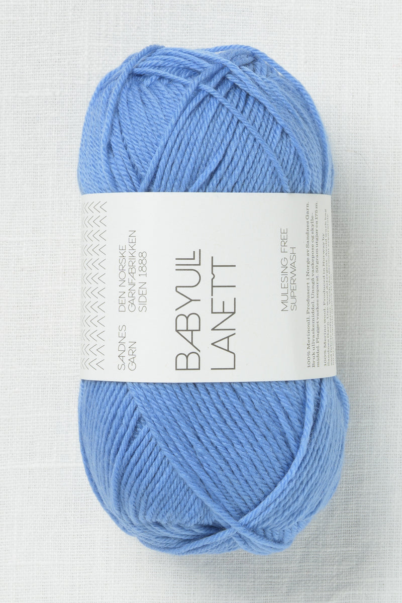 Sandnes Garn Babyull Lanett 5824 Provence Blue